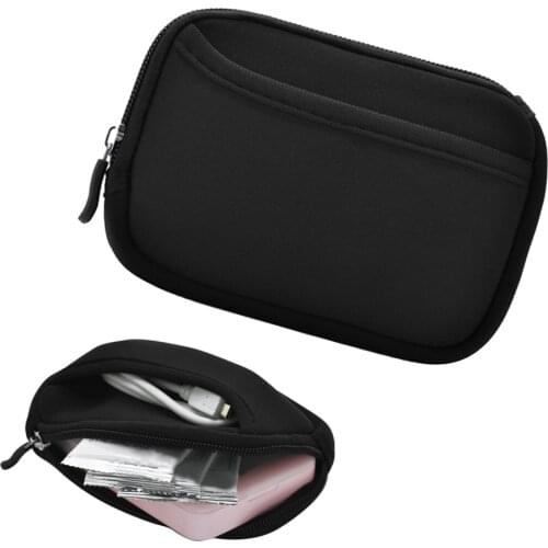 Besegad Carrying Case Cover Storage Bag Sleeve Pouch for Polaroid Zip LG Kodak Fujifilm Pocket Photo Paper Charging Cable
