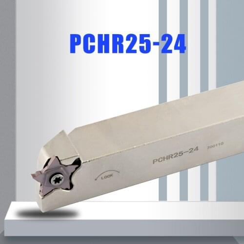 YOUSCARD cnc tool holder lathe tools lathe tool holder PCHR20-24 PCHR25-24 Grooving tool holder lathe tools