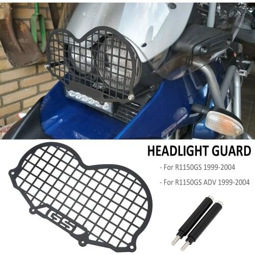 For BMW R1150GS & ADVENTURE 1999-2004 R 1150 GS 1150GS ADV Motorcycle Accessories Headlamp Headlight Guard Protector Grill Cover