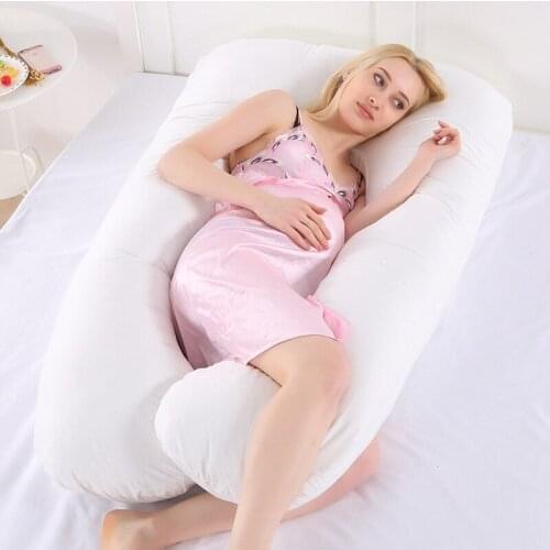 Breathable Maternity Nursing Sleeping Pillow For Side Sleeper Pregnancy Pillow Waist Lumbar Support Pregnant Cushion