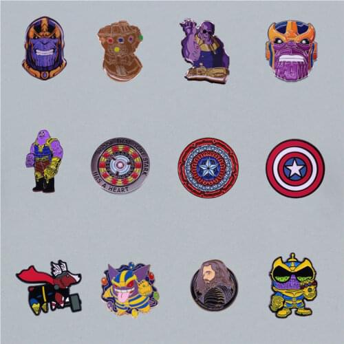 Europe And America Cartoon Comic Brooch Interesting Metal Enamel Badge Given Friends And Fans Gifts Childrens Fashion Gift