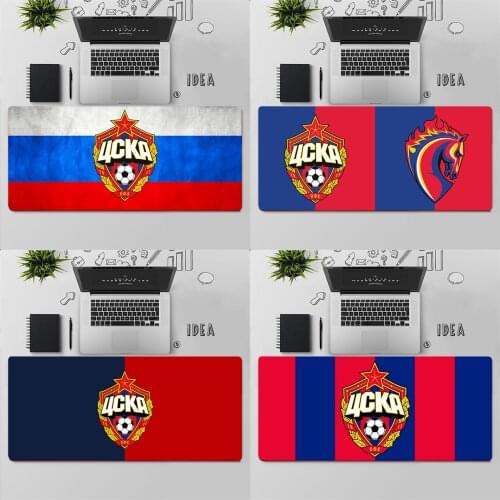 PFC CSKA Moscow Football Team Gaming Mouse Pad Large MousePad Gamer Mouse Mat Computer XXL Mouse Carpet Keyboard pad Desk Mat