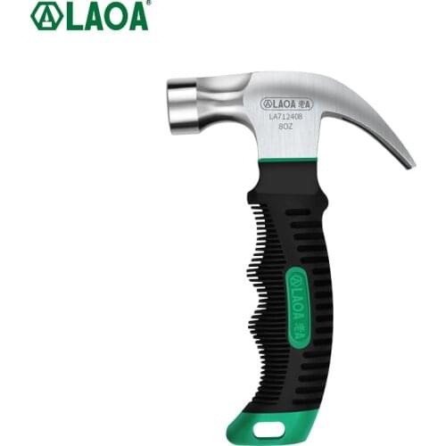 LAOA Mini Claw Hammer 8OZ Nail Hammer Tool Steel Woodworking Striking and Electronic Tools