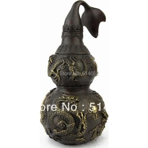 Brass Feng Shui DROGON Wu Lou For Health Enhance /WU LOU