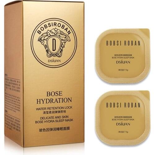 10 Pcs Moisturizing Sleeping Mask For Facial Moisturizing Staying Up Late To Care For Refreshing Oil Control And Tighten Pores