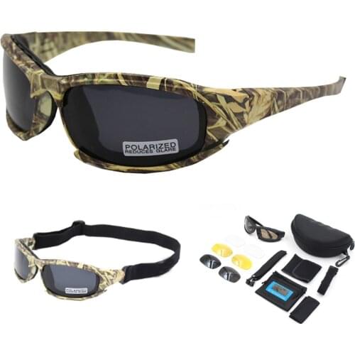 DAISY Goggles 4LS Men Military Polarized Sunglasses Outdoor Men Airsoft Sport Glasses Motorcycle Cycling Goggles