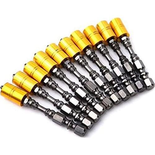 10 Pcs Strong Magnetic Screwdriver Bit Set 65Mm Phillips Electronic Screwdriver Bits For Plasterboard Drywall Screw Driver