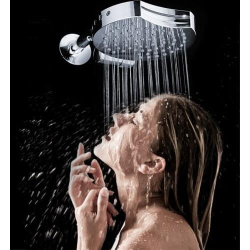 Bathroom Shower Head Top Spray Four-function Water Outlet Mode Rotatable Shower Rain Artifact Household Water Saving Shower Head