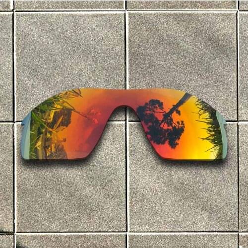 Fire Red Polarized Sunglasses Replacement Lens for-Oakley RadarLock Path Frame 100% UV Protection Good Fitness