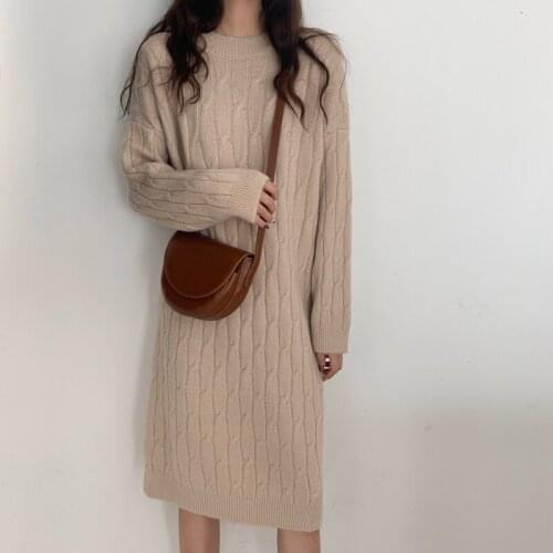 PLAMTEE Fashionable Knitted Dresses