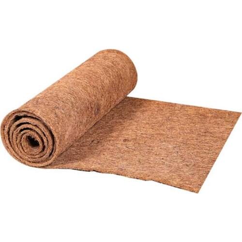 Coconut Flower Pot Liners Garden Coconut Fiber Mat Entrance Mat Roll Carpet Pet Terrarium Liner Hanging Baskets for Home,Garden