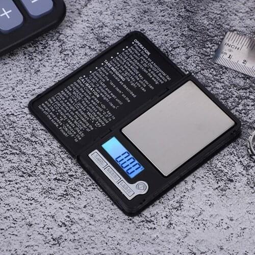 Portable 100g / 0.01g Digital Food Scale Jewelry Balance Gram with Ec