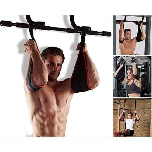 Home Fitness Gym AB Sling Straps Pull-Ups Abdominal Muscle Training Hanging Belt Sport Workout Equipment Horizontal Bar Belt