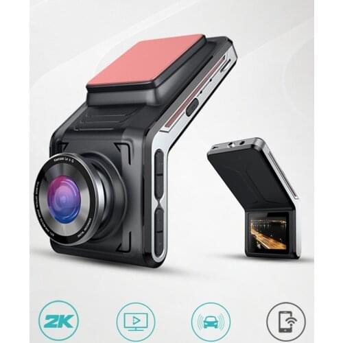 100% Brand U2000 dash cam front and rear 2K 1080P 1 camera Lens WIFI CAR dvr smart Dvrs Auto Night Vision 24H Parking Monitor