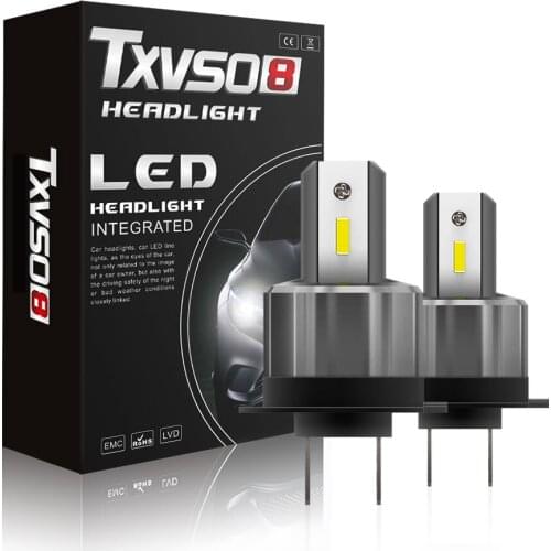 2 pcs Focus Super Bright H7 Car Led Light Bulb 2020 12V 6000K Headlight 36W/bulb with CSP 7200LM Luces Led Para Auto for Ford