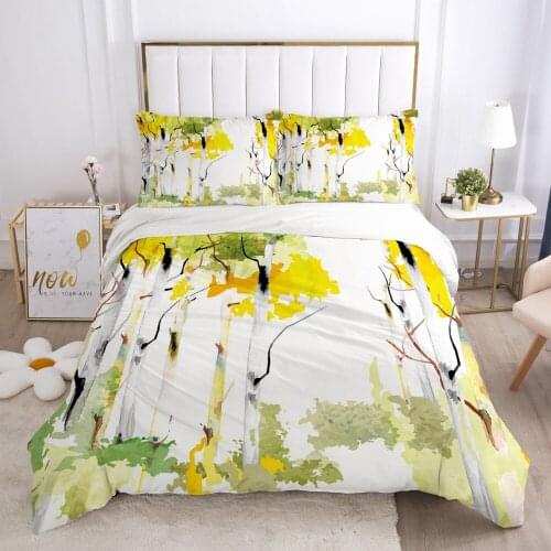 3D Bedding Sets Quilt Covers Pillow Shams Duvet Cover Sets Bedclothes Bed Linens King Queen Full Simple Flower Home Textile