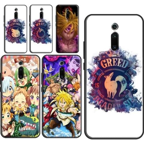 Nanatsu no Taizai Case For POCO X3 Pro M3 F1 F2 F3 Cover For Xiaomi Mi 11 Ultra Note 10 Lite Mi 9T 10T Pro