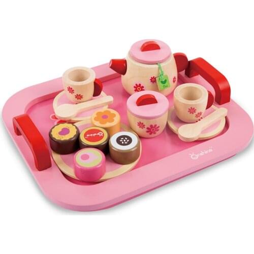 Kids Snack Food Toys Pretend Play Toys Set Simulation Tea Cake Bread Toys Kit for Children Have Fun