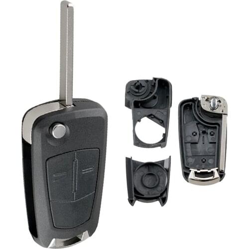 2 Button Flip Remote Car Key Cover Fob Case Shell Fit for Vauxhall Opel / Corsa