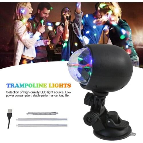 Trampoline Lights USB Powered LED Safe Trampoline Lights Party Atmosphere Night LED Lamp For Trampoline Accessories