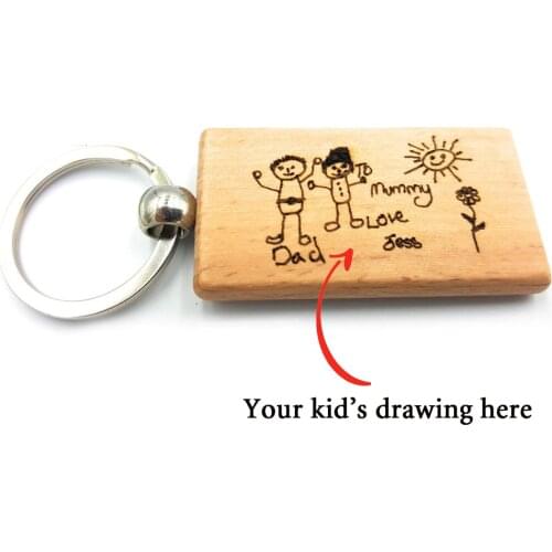 Customized Engraved with Kids Child Names Charm Family Key Ring best daddy in the world Father Gift
