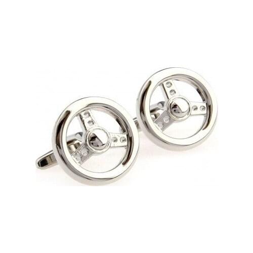 Wheel Cufflink 15 pairs Wholesale Free Shipping
