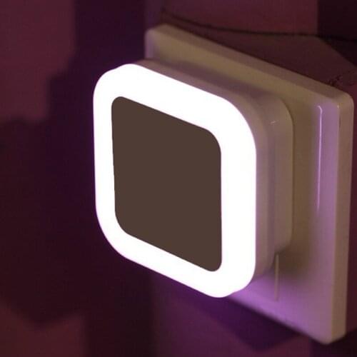 Body Small Induction Night Lamp Plug-in Aisle Corridor Household Light-Controlled Voice-Controlled Energy-Saving Sleep Luminous