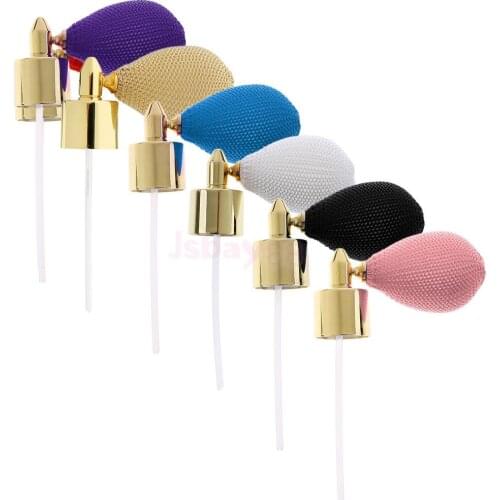 Vintage Style Glass Refillable Bottle Spray Atomizer with Tube for Woman Holiday Travel Gift