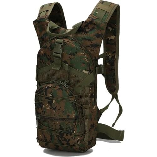 15L Molle Tactical Backpack 800D Oxford Military Hiking Bicycle Backpacks Outdoor Sports Cycling Climbing Camping Bag Army XA568