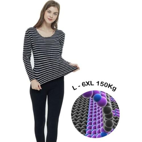 Plus Size Thermal Underwear Suit for Women Ladies Intimate Pajamas Set Warm Long Johns Winter Female Sleepwear Thick ouc420a