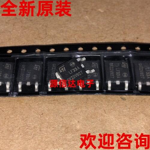 New original LF33ABDT-TR screen printing: LF33A TO-252 linear regulator real picture shooting