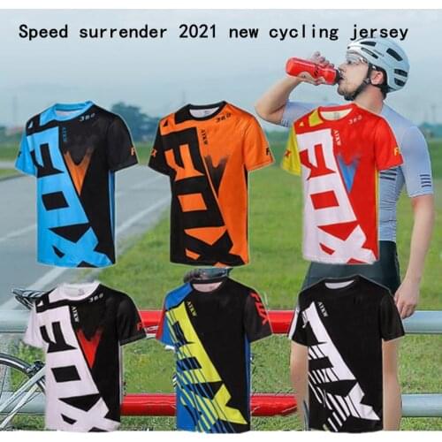 Cycling Jersey 2021 Fox Vtt Bike Shirt Maillot Ciclismo Hombre Short Verano Sports Team Motocross Fox Mtb Ropa Deportiva Hombre