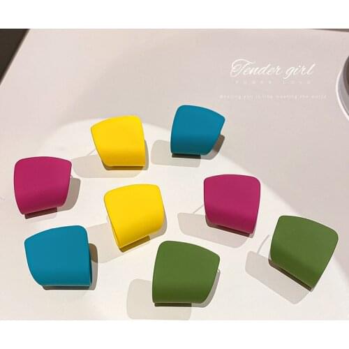 Yellow/Green/Red/Purple/Blue Candy Earring For WOMAN JEWELRI Trendy Party Date Shopping Accessori Unusual earrings
