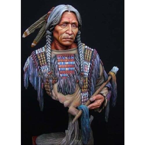 1/10 Resin Bust Figure Indian Tribal Witch Model X01