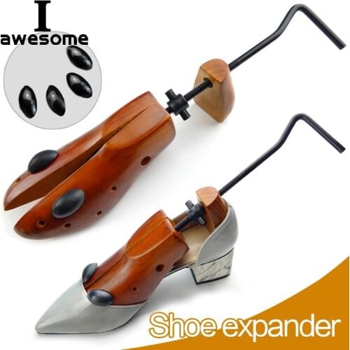 1 Piece Shoe Stretcher Widen Wooden Shoes Tree Shaper Rack Wood Adjustable Flats Pumps Boots Expander Trees Size S/M/L Man Women