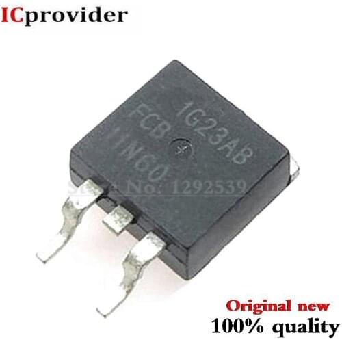 10pcs/lot FCB11N60TM FCB11N60 11N60 MOSFET N-CH 600V 11A D2PAK TO-263 best quality