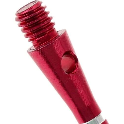 3 Pcs Color Engraved Aluminum Alloy Darts Rod 40mm 3 Rod Darts Thread Darts Metal Short Accessories Colors Darts Five-line H0D7