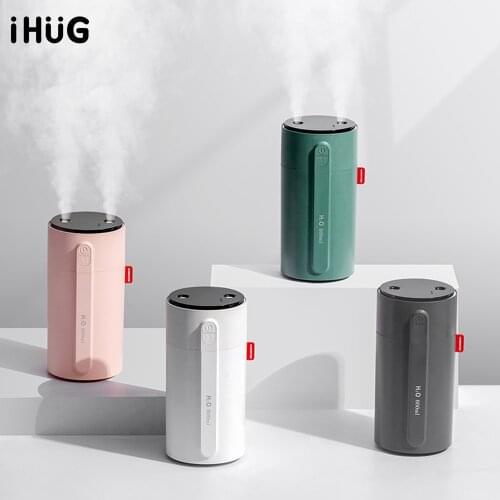 800ml Wireless Air Humidifier Aroma Diffuser 2000mAh Battery Portable Rechargeable Umidificador Essential Oil Humidificador Home