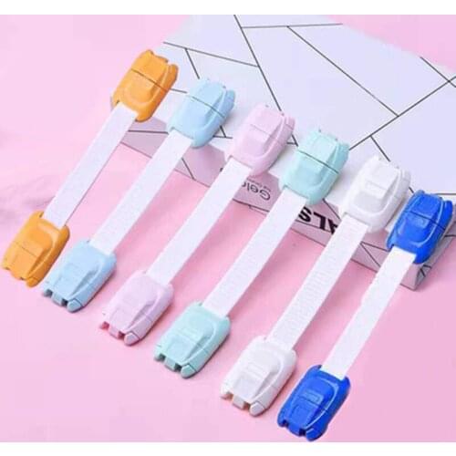 Baby Safety Child Protection Cabinet Drawer Refrigerator Lock Plastic Material Security Lock For Children Cabinet Locks