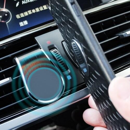 Magnetic Car phone Holder Stand Metal Air vent Magnetic Holder in Car GPS Mount Holder