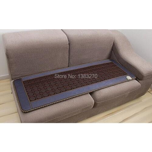 2020 Wholesale Massage Bed Jade Stone Mattress Jade Far Infrared Massage Mat Made In China free gift sleeping eye cover 50*150CM