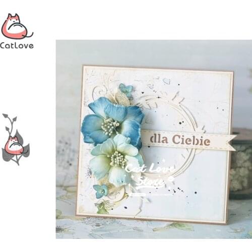 Leaves Series Metal Cutting Dies Scrapbooking Stencil DIY Decorative Craft Embossing Die Cuts Card Making New Dies For 2019