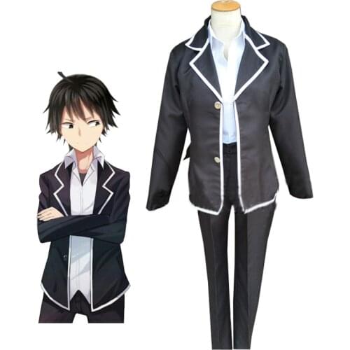 My Youth Romantic Comedy Is Wrong As I Expected Hikigaya Hachiman Hamachi OreGairu MyTeen Romantic Comedy SNAFU Cosplay Costume