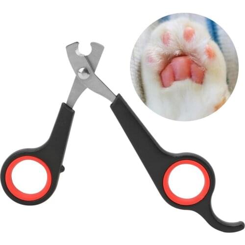 Pet Toe Care Stainless Steel Dogs Cats Claw Nail Scissors Cat Dog Grooming Nail Clippers Puppy Nail Clipper Trimmer Cutter