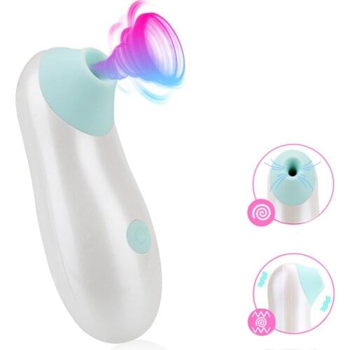 OLO 11 Speeds Vibrating Sex Toy for Women Clitoral Sucking Vibrator Nipple Tongue Sucker Oral Licking G-spot Clitoris Stimulator