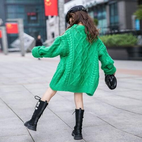 Pullover Sweater for Teen Girls Autumn Kids Clothing Casual Sweater Childrens Knitted Sweater Girls Clothes Outfits 10 12 13 Y