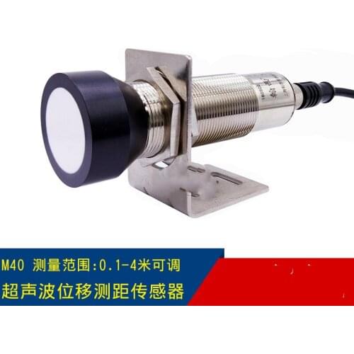 Ultrasonic Displacement Measurement Analog Voltage and Current Output Proximity Switches Adjust Connectors in 4 Meters