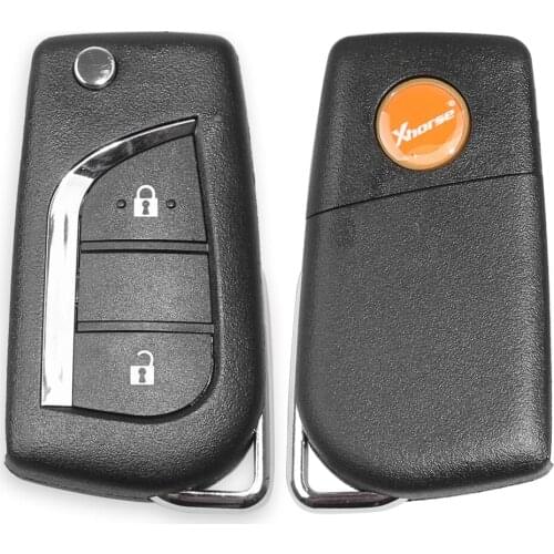 XHORSE XKTO01EN Universal Remote Key 2 Buttons for VVDI Key Tool and VVDI2 (English Version) 5pcs/lot