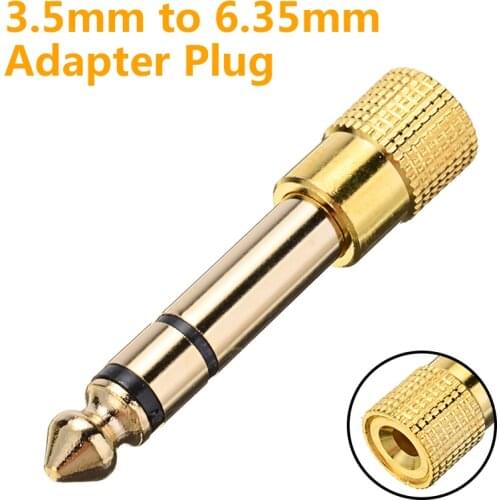 Headphone Amplifier Audio Adapter Microphone AUX Converter Connector Headphone Amplifier Audio Adapter Converter Small to Big