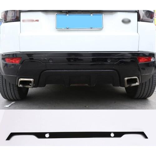 1 Pcs For Land Rover Range Rover Evoque 2016-2019 ABS Car Styling Rear Tail Door Decoration Strips Trim Car Exterior Accessories